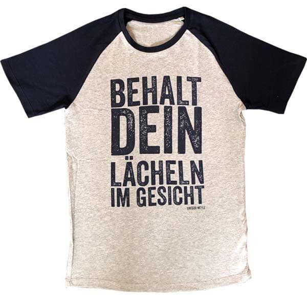 Baseballshirt (Men) - blau-grau