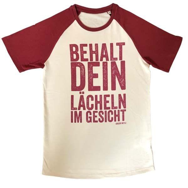 Baseballshirt (Men) - bordeauxrot